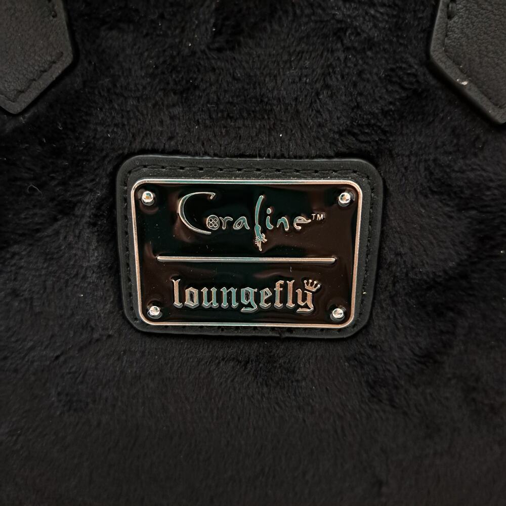 Loungefly Coraline Black Cat Figural Crossbody Bag Whimsigoth 15th Anniversary - Picture 8 of 10